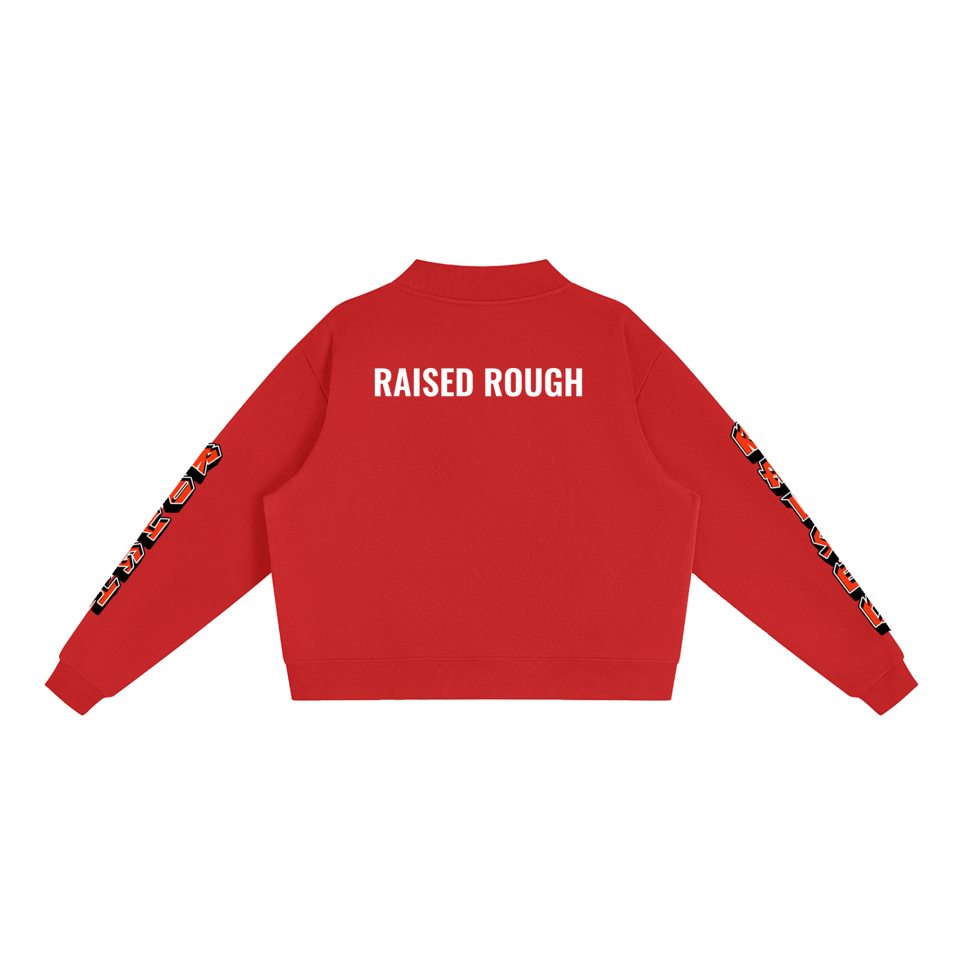 Essential Fleece Mock-Neck Crew Sweatshirt