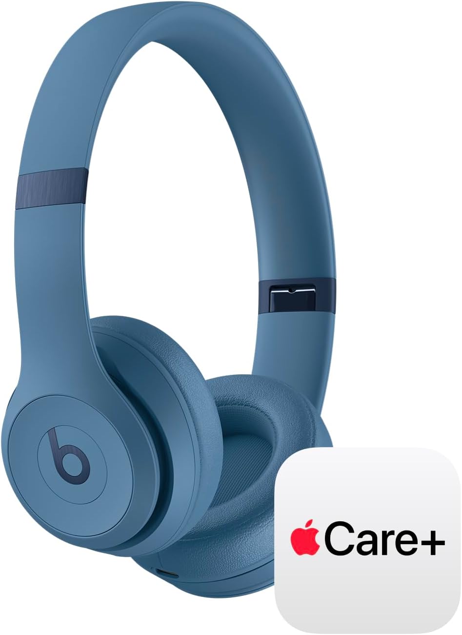 Beats Solo 4 - Wireless On-Ear Bluetooth Headphones, Up to 50-Hour Battery Life, Ultra-Lightweight Comfort, Powerful and Balanced Sound, Apple & Android Compatible - Matte Black