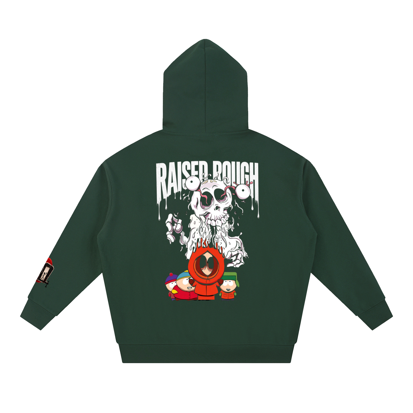 SouthPark raised rough Essential Heavyweight Hoodie