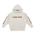 Raised Rough Logo hoodie Essential Heavyweight Hoodie