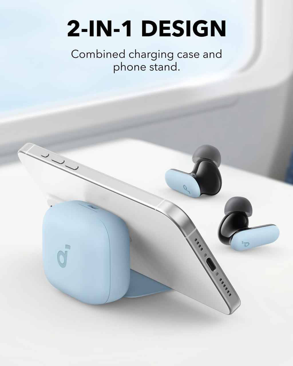 Soundcore P30i by Anker Noise Cancelling Earbuds, Hands-Free Viewing