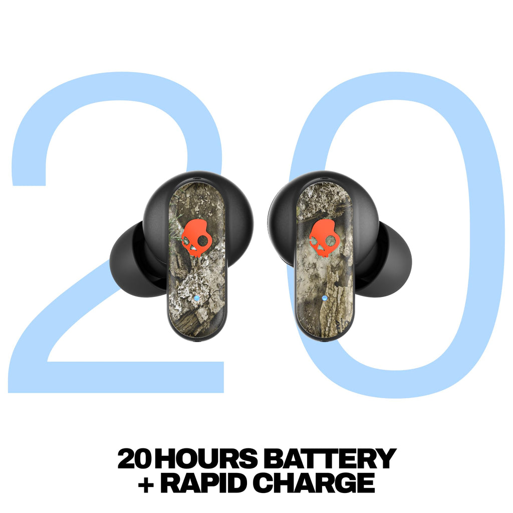 Skullcandy Dime 3 Wireless In-Ear Bluetooth Earbuds - Bone