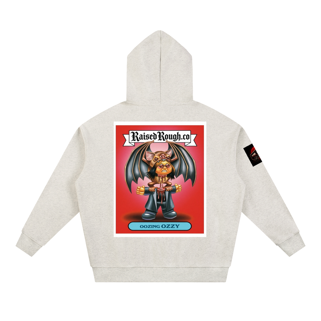 Garbage pail kids Raised Rough ozzy oozeborne  Essential Heavyweight Hoodie