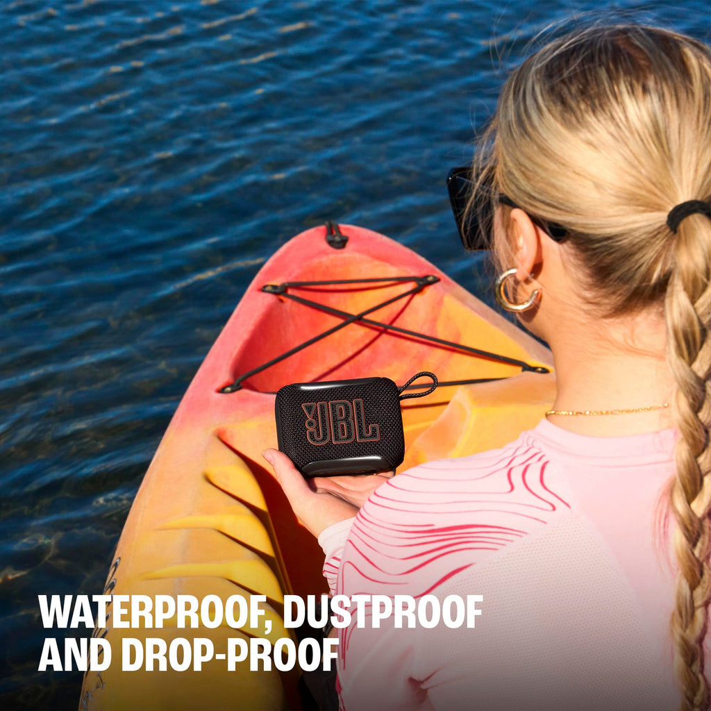 JBL Go 5 Portable Bluetooth Speaker, Waterproof and Dustproof - Purple