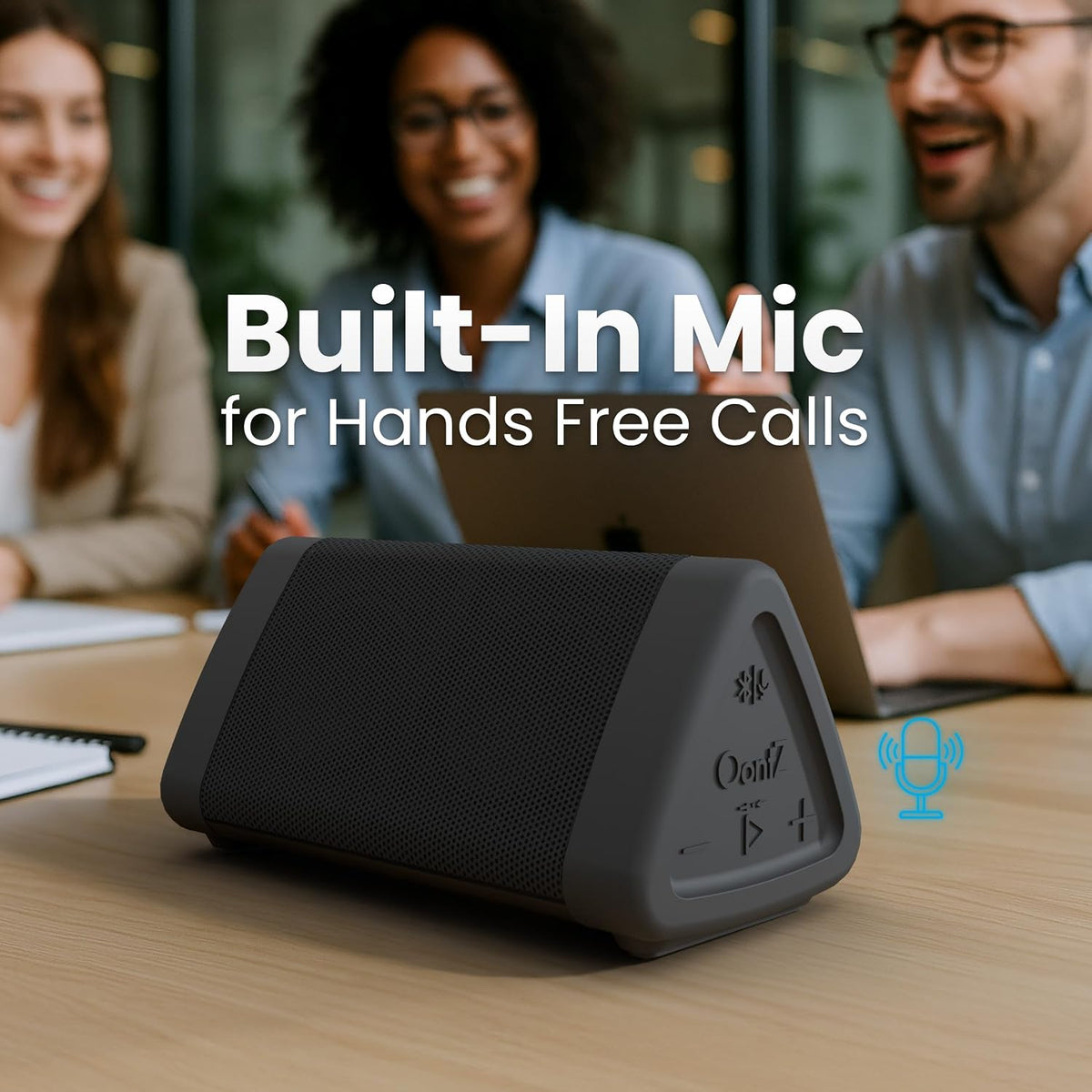 OontZ Angle 3 Gen 4 Portable Bluetooth Speaker, 12W, 24-Hour Playtime