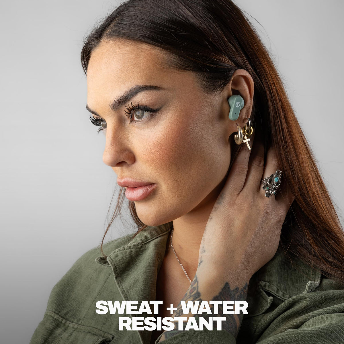 Skullcandy Dime 3 Wireless In-Ear Bluetooth Earbuds - Bone