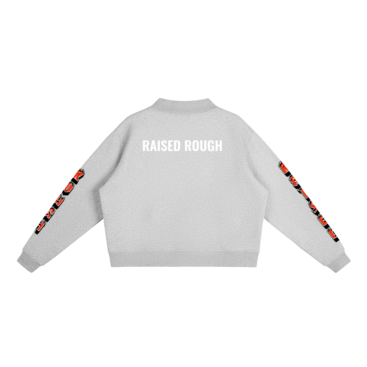 Essential Fleece Mock-Neck Crew Sweatshirt