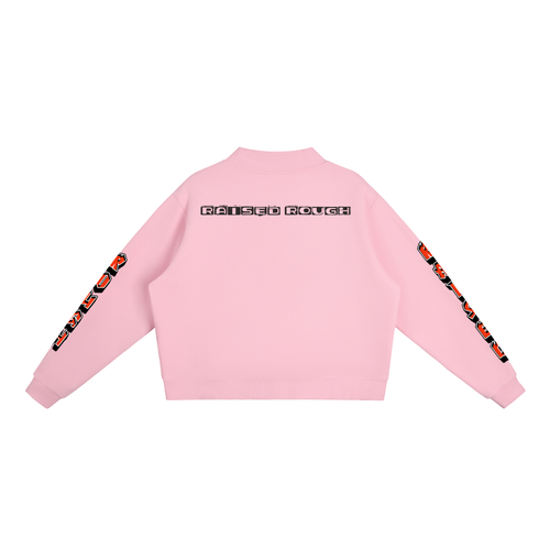 Essential Fleece Mock-Neck Crew Sweatshirt
