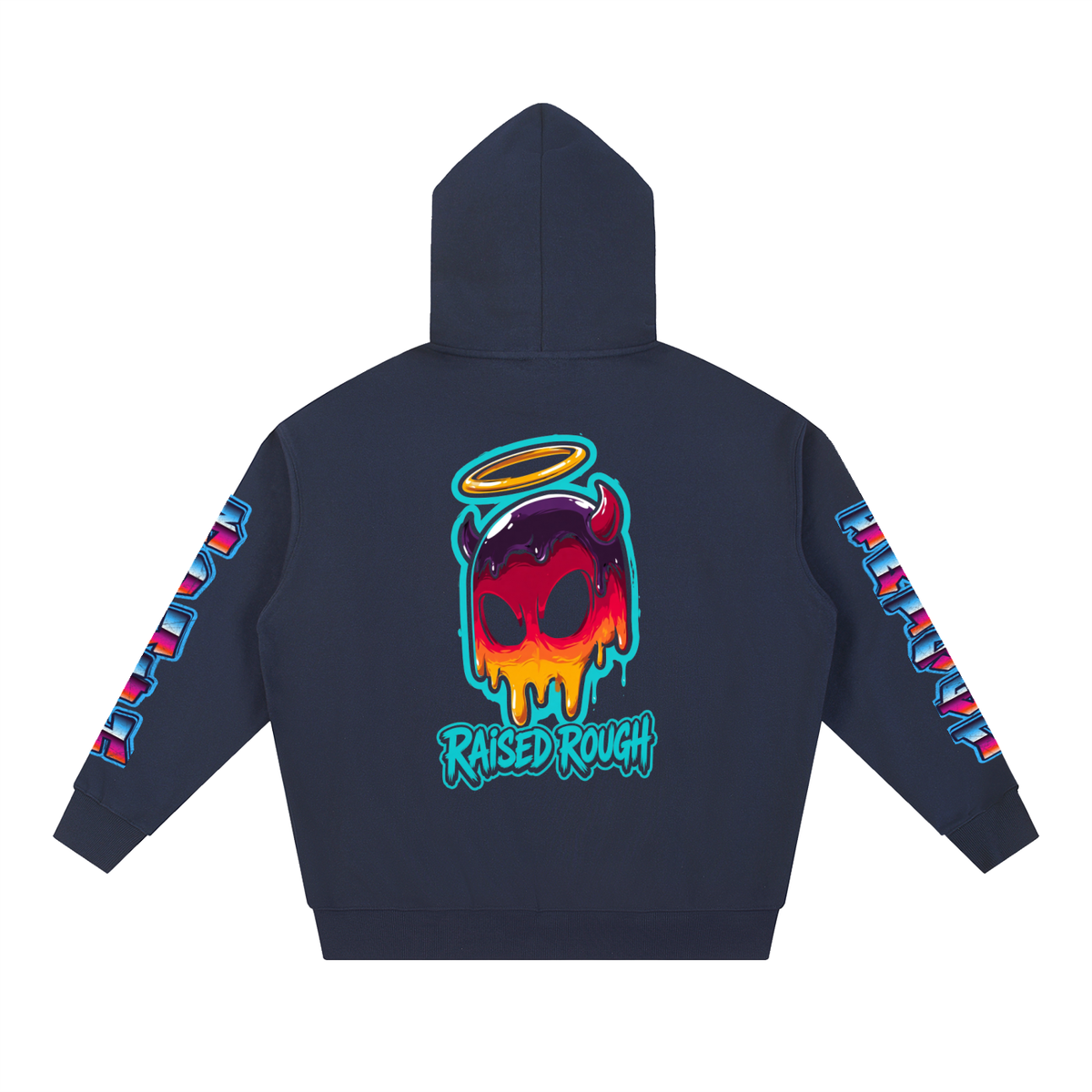 Raised Rough Drip Essential Heavyweight Hoodie