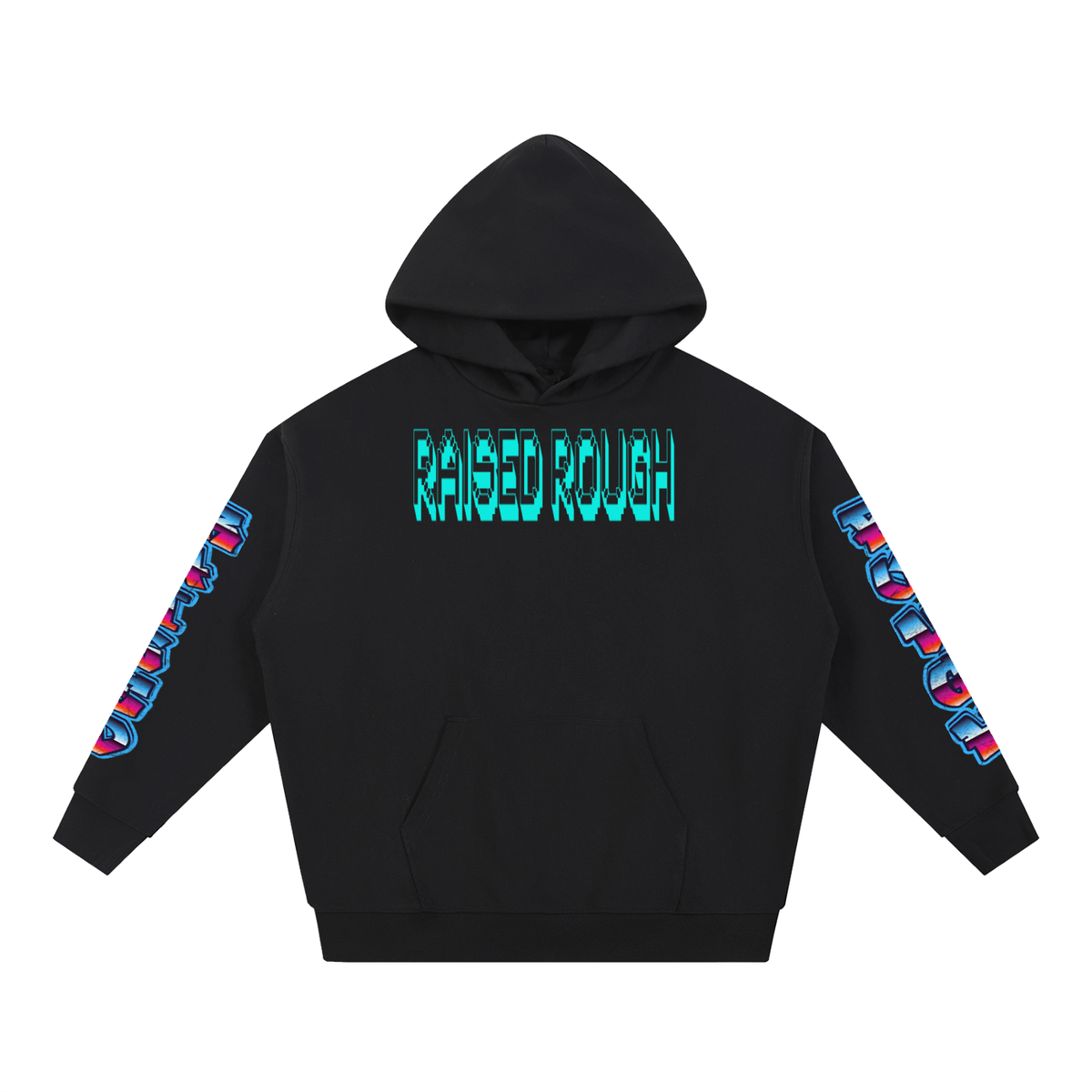 Raised Rough Drip Essential Heavyweight Hoodie