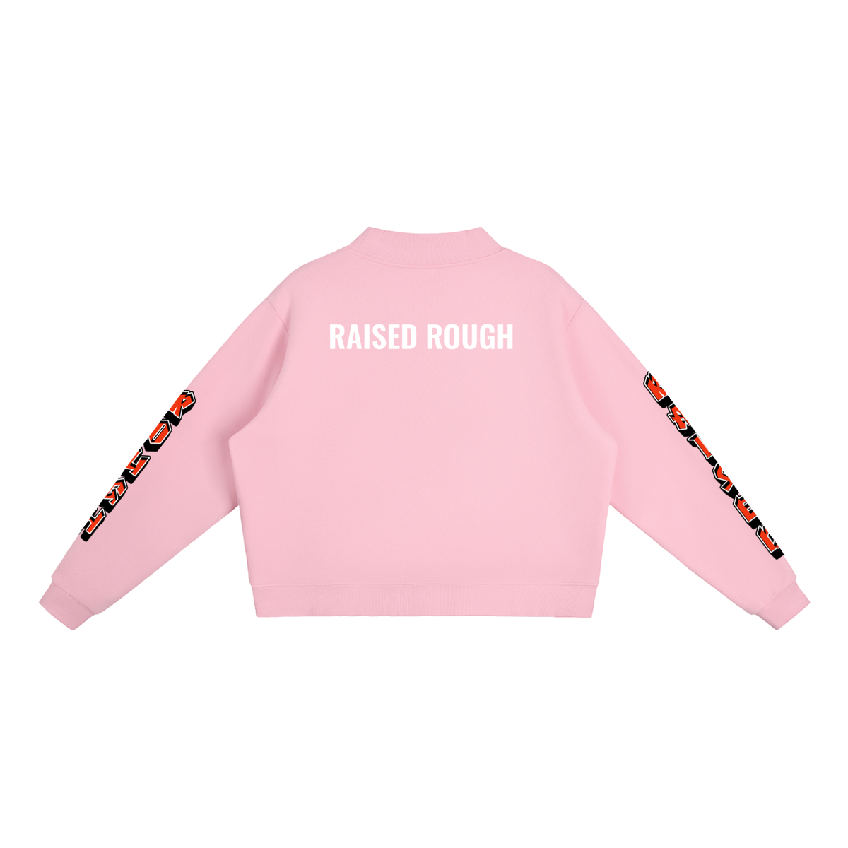 Essential Fleece Mock-Neck Crew Sweatshirt