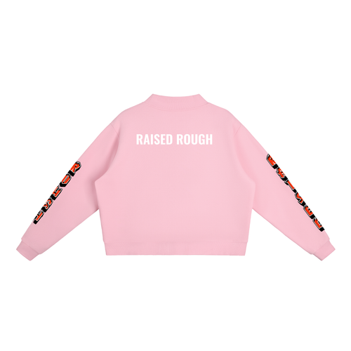 Essential Fleece Mock-Neck Crew Sweatshirt